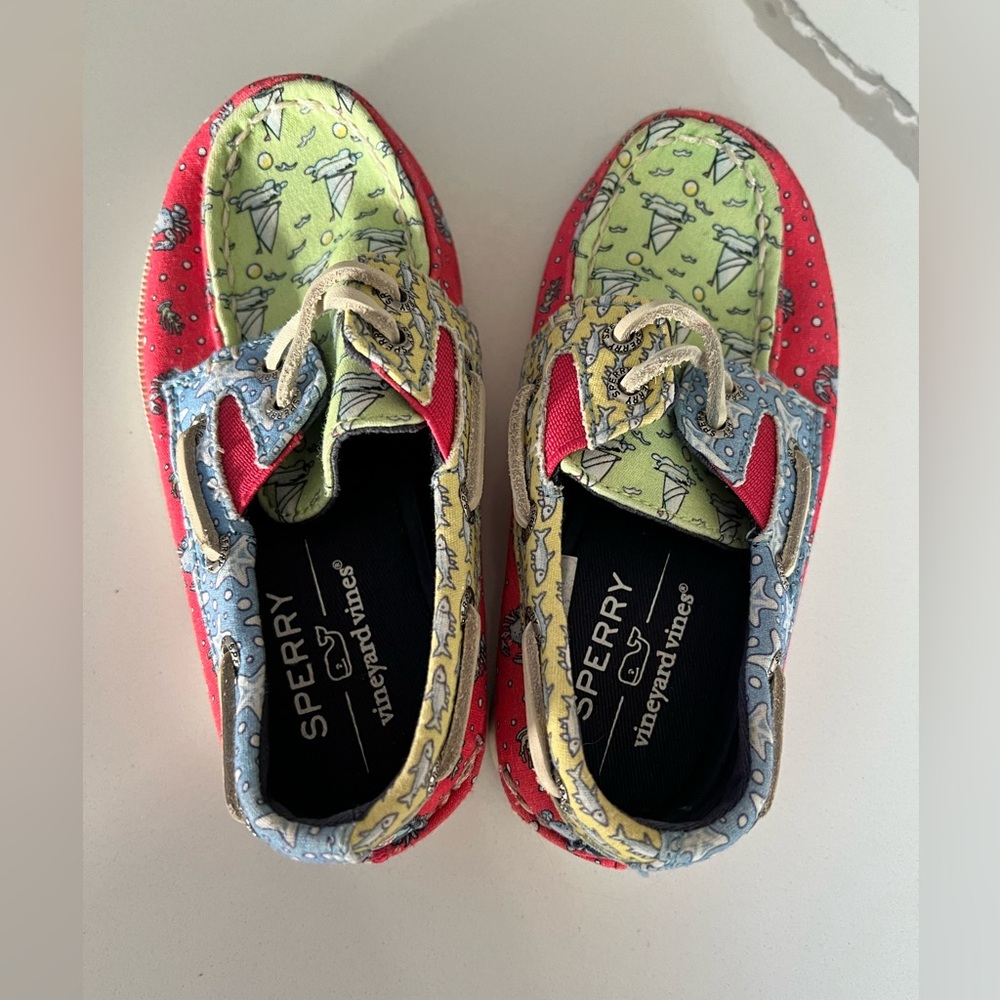 Size 9 Little Kids Sperry by Vineyard Vines